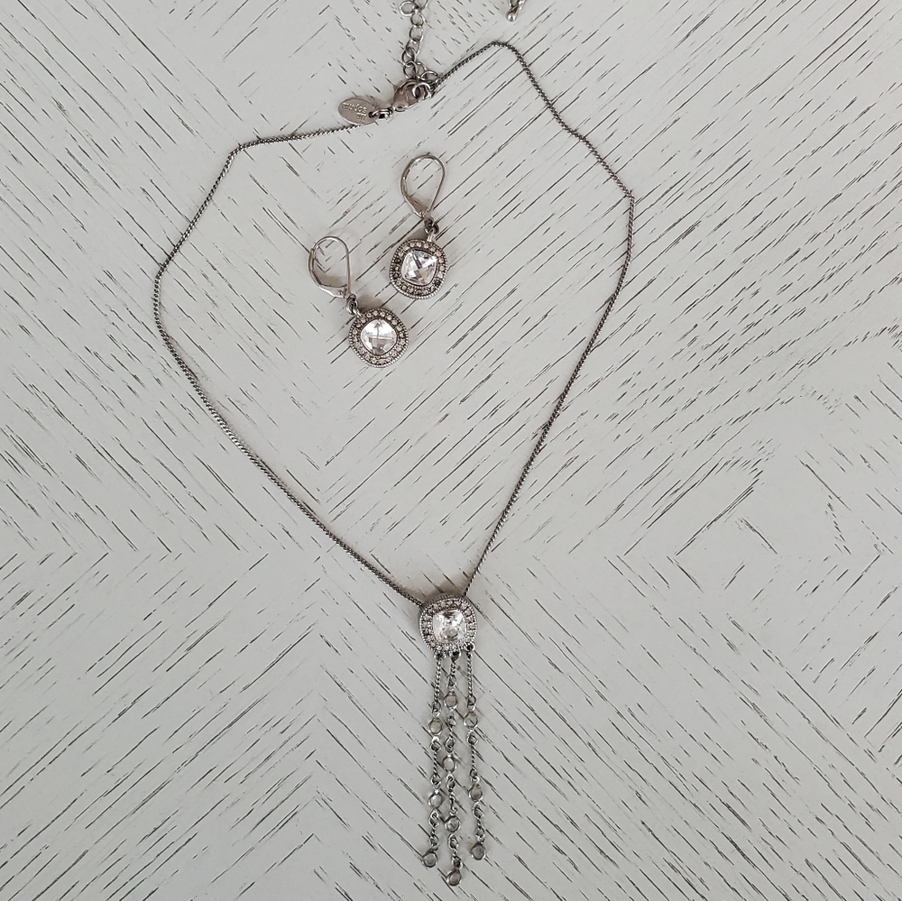 Lia Sophia Necklace & Earrings Set